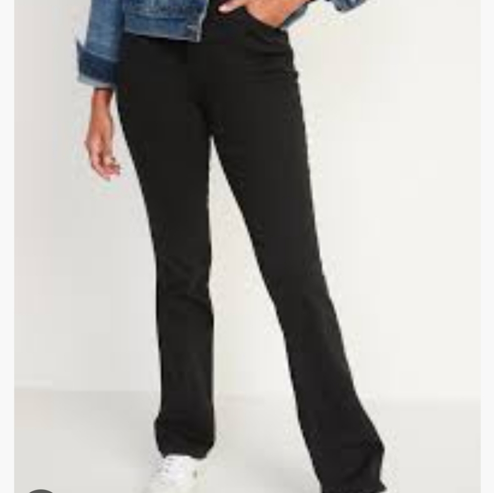 Old Navy extra high-rise kicker boot-cut 8 tall
